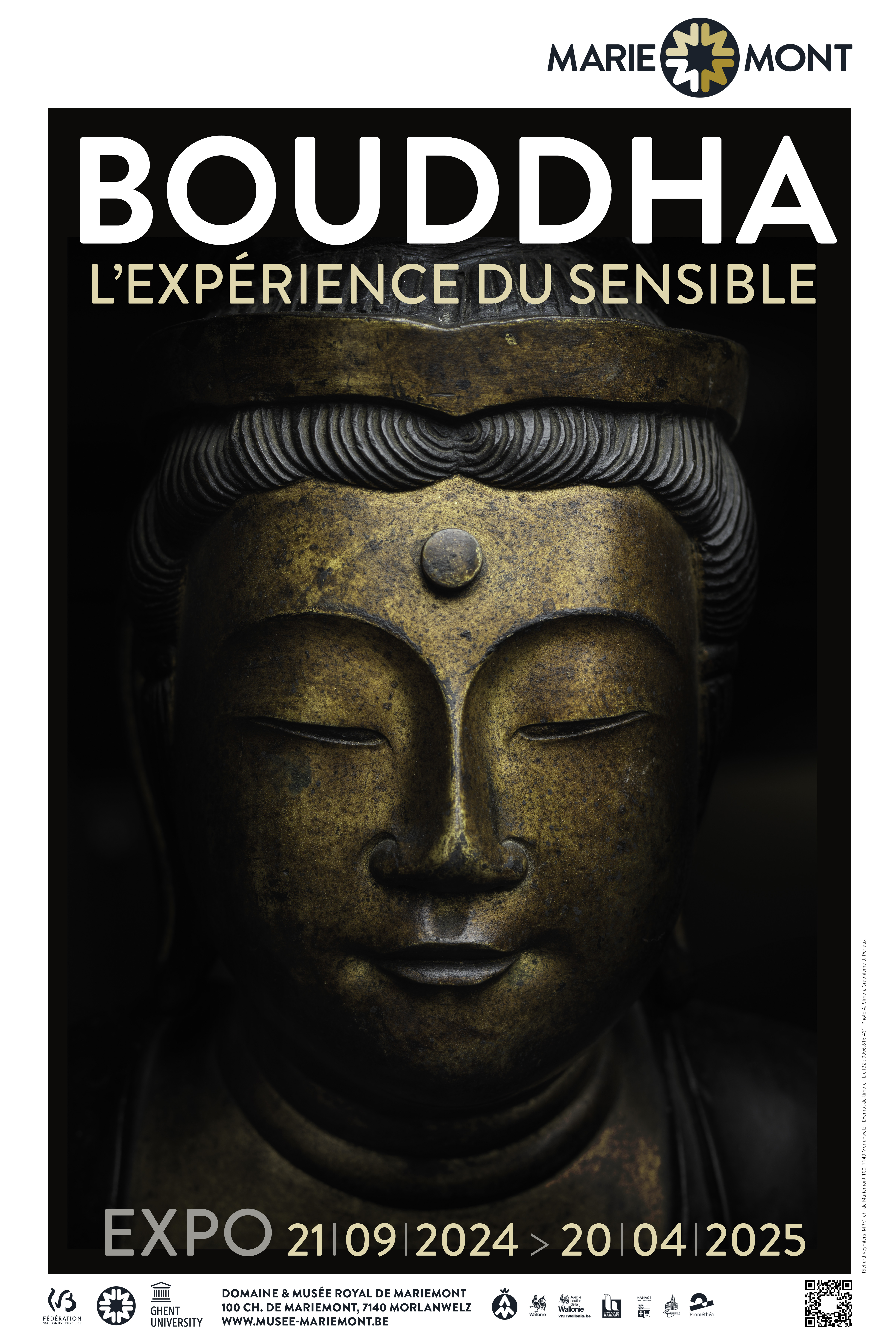 Affiche Bouddha. L'expérience du Sensible