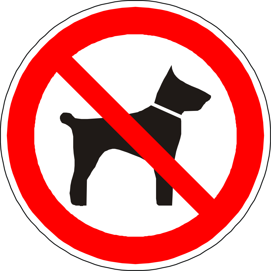 No Dogs pictogram