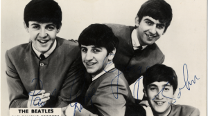 Autographe des Beatles