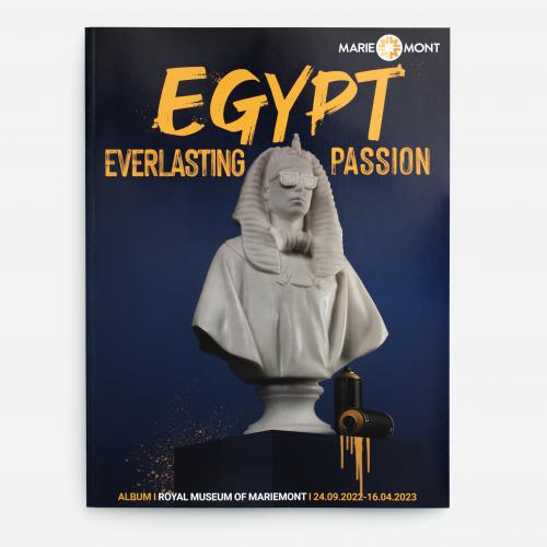 Cover of the exhibition's album "Egypt. Everlasting passion"