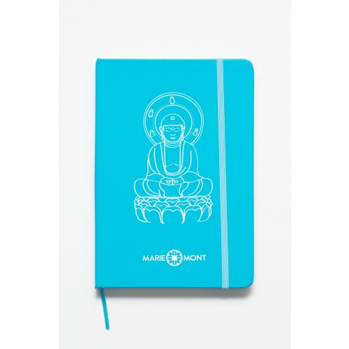 Carnet de notes bleu turquoise