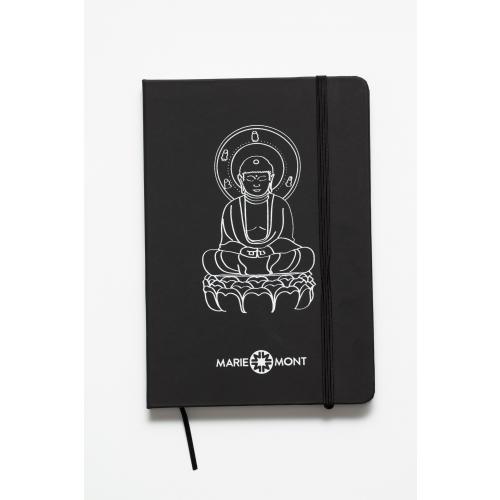 Cahier de notes Bouddha noir